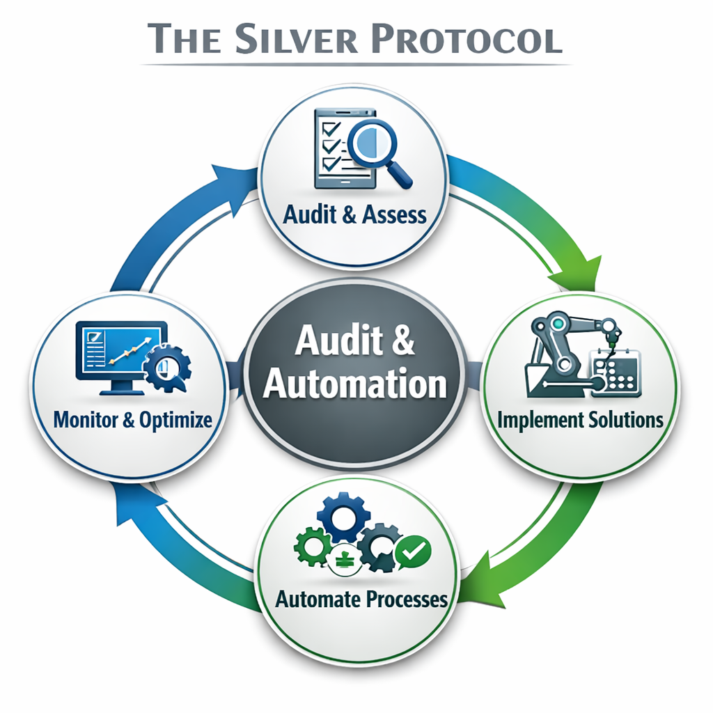 The Four-Pillar Framework diagram showing Sales Verification, Compliance Documentation, Audit Trails and Commission Protection � TELECOM COMPLIANCE compliance automation for UK telecom resellers